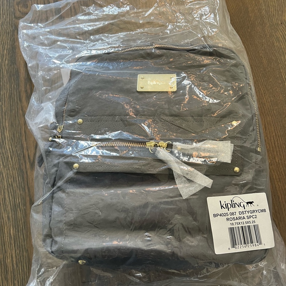 Kipling backpack grey - Picture 2 of 4